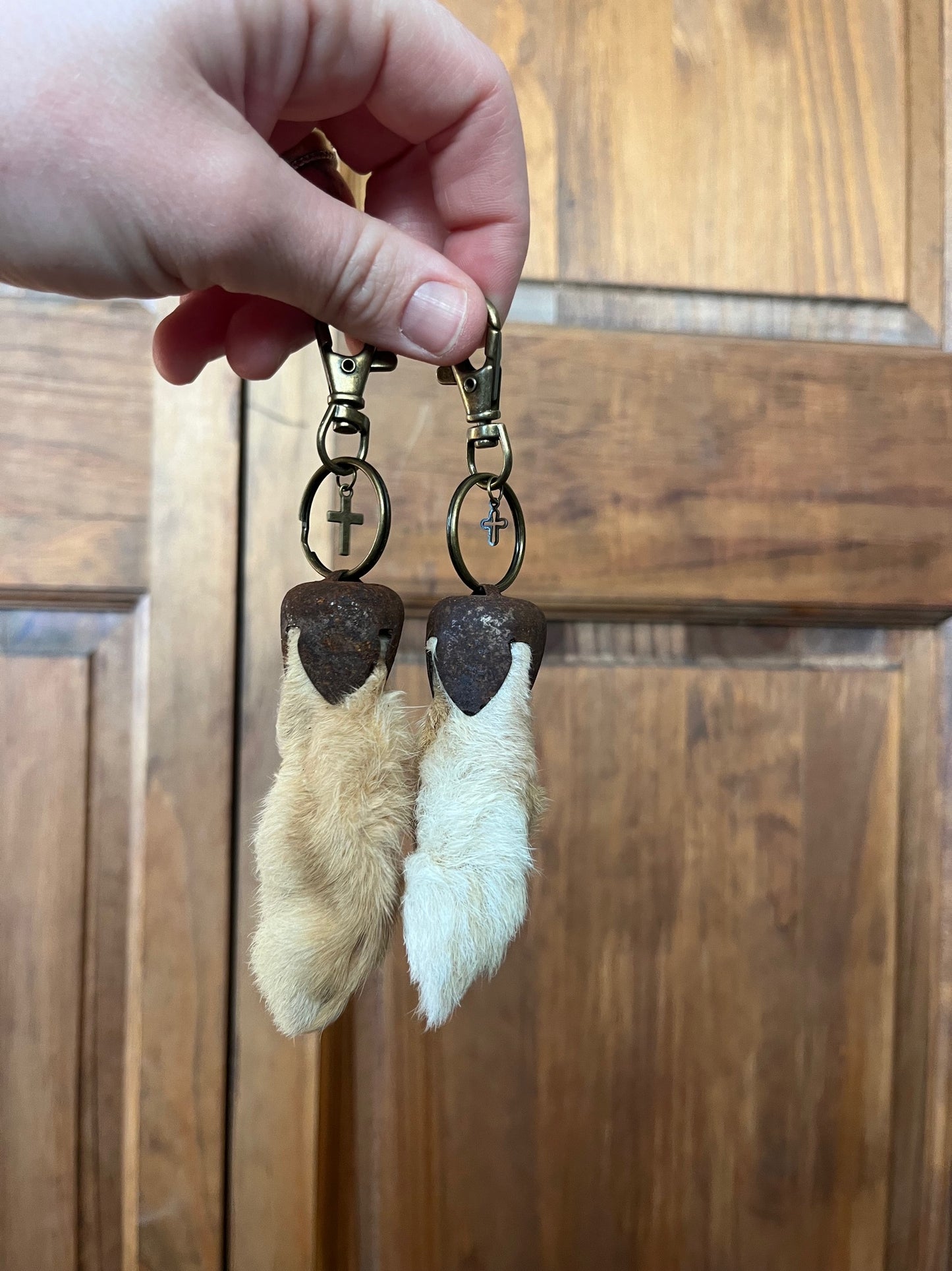 Rabbit Foot Keychain