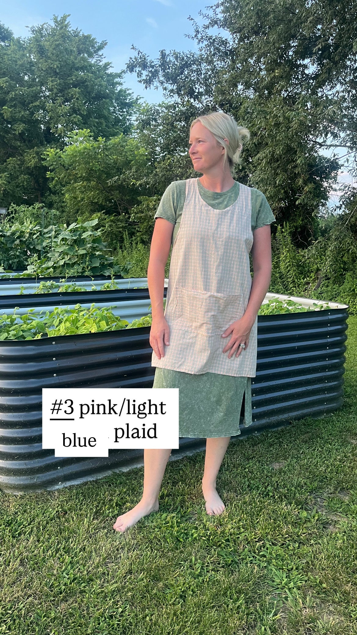 Handmade Cross Back Apron