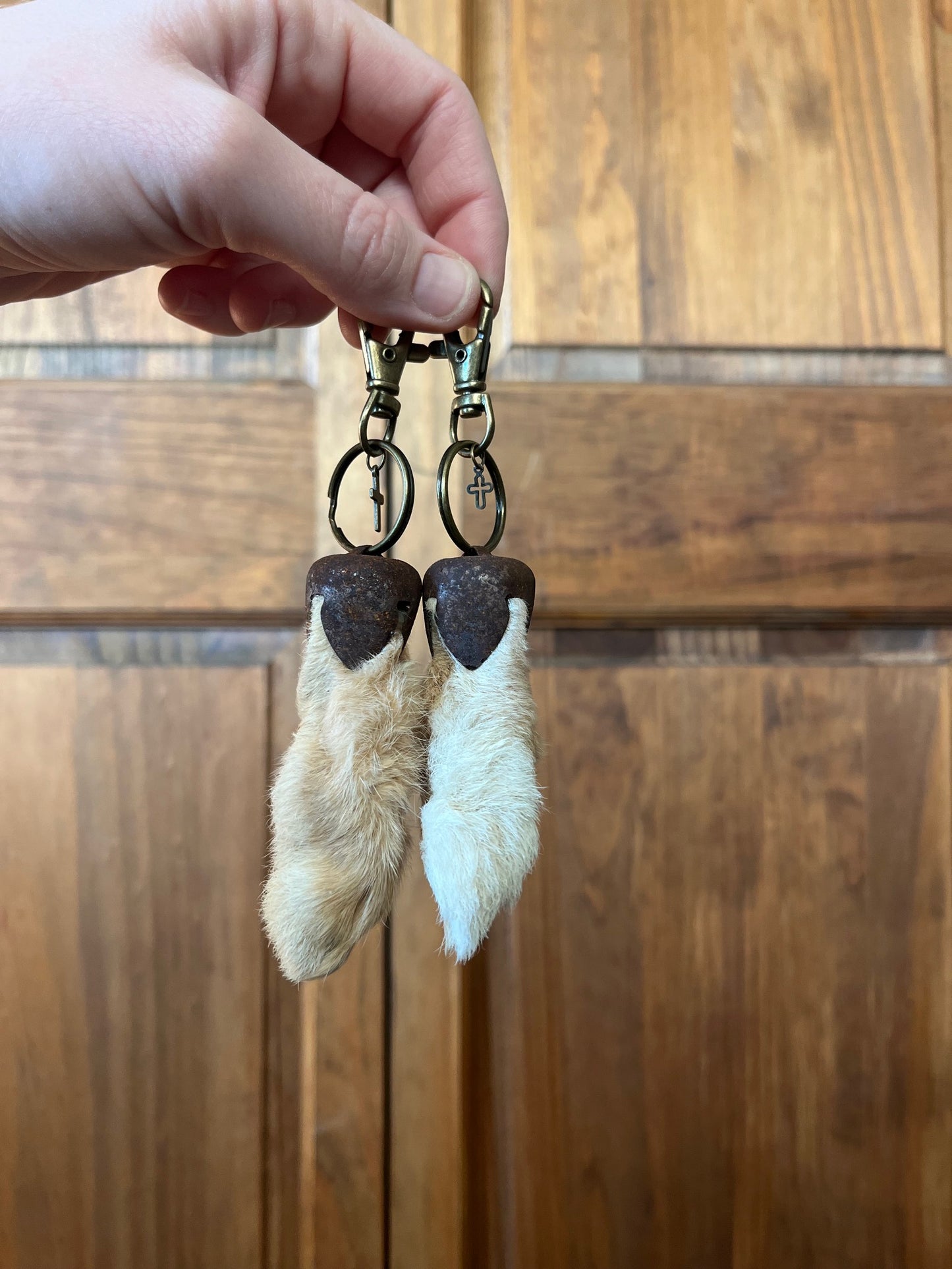 Rabbit Foot Keychain