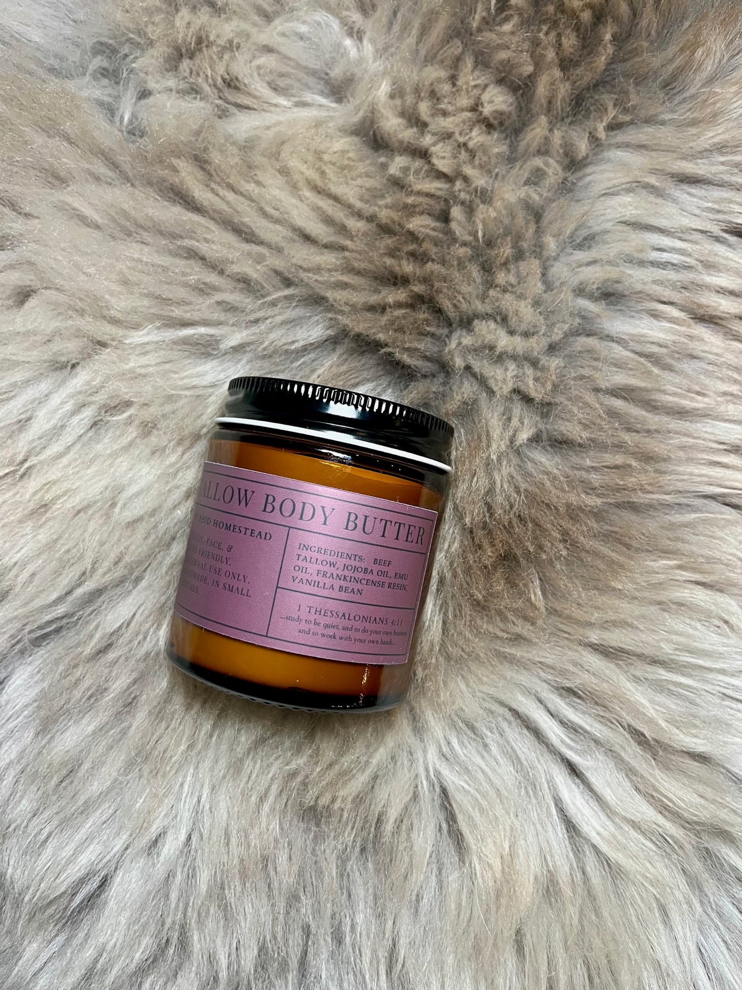 Tallow Body Butter